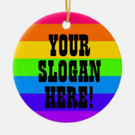 JE SLOGAN HIER. KERAMISCH ORNAMENT