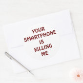 Je smartphone doodt me sticker (Envelop)