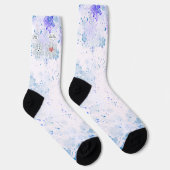 Je Smelt Mijn Hart Sneeuwvlokken Sokken (Rechts)