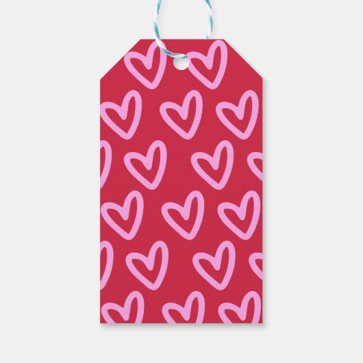 Je smelt mijn hart Valentijns geschenk Label Cadeaulabel (Achterkant)