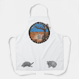 Je sneeuwt het met Kerstmis, Aussie buiten Schort