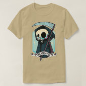 Je soep is mijne Kawaii Reaper Death Halloween Sk T-shirt (Design voorkant)