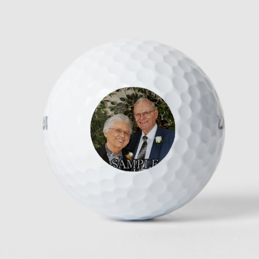 Je speciale of favoriete foto golfballen (Voorkant)