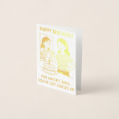 Je spiegel vertelt de waarheid! folie kaarten (Voorkant)