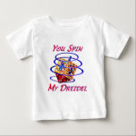 Je spin mijn droom<br><div class="desc">Je spin My Dreidel t-shirt,  kaarten en knoppen zijn geweldige Chanoekah cadeaus voor dat speciale iemand. Dreidel,  dreidel,  dreidel... </div>