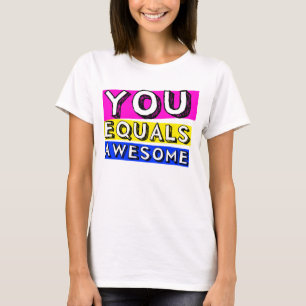 Je staat gelijk aan Geweldige Shirt meisjes