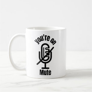 Je staat op dempen Grappige mok cadeau,