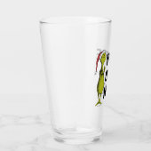 Je staat op dempen | Grinch Grappig Glas (Rechts)
