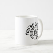 Je Staat Op Dempen Koffiemok (Voorkant rechts)