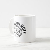 Je Staat Op Dempen Koffiemok (Voorkant links)