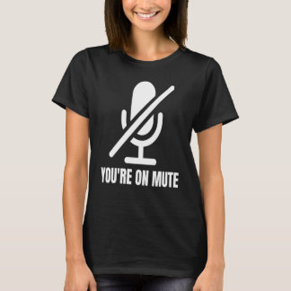Je Staat Op Dempen Podcast en Video Conferentie Ch T-shirt