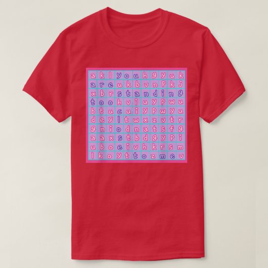 Je staat te dichtbij t-shirt (Design voorkant)