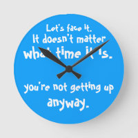 Je staat toch niet op Clock.