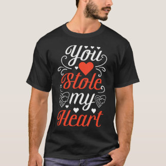 Je Stak Mijn Hart 2025 Ontwerp Om Roma Uit Te Druk T-shirt