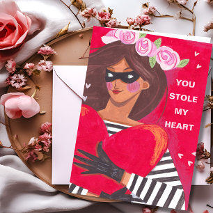 Je stal mijn hart Valentijnsdag groet Kaart