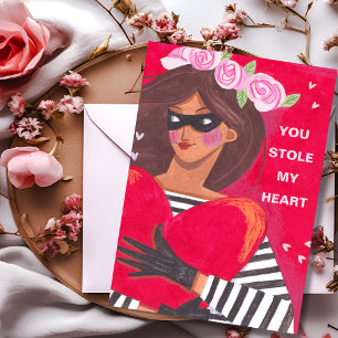 Je stal mijn hart Valentijnsdag groet Kaart