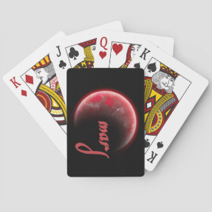 Je stap begon vanaf een andere planeet pokerkaarten
