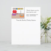 Je steekt je hart in je werk: papier (Staand voorkant)