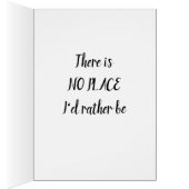 **JE STELT JE WAPENS ROND ME EN IK BEN THUIS** HOU (Binnen (Rechts))