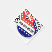 Je stem is van belang voor de verkiezing servet (Hoek)