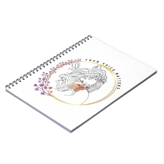 Je stem komt overeen notitieboek (Linkerzijde)