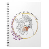 Je stem komt overeen notitieboek (Voorkant)