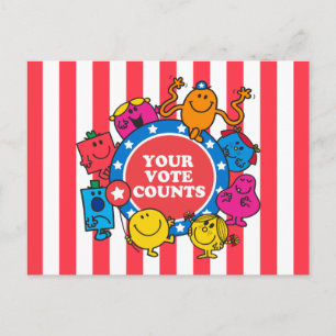 Je stem telt! briefkaart