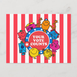 Je stem telt! briefkaart