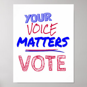 Je stem telt - STEMMEN Poster
