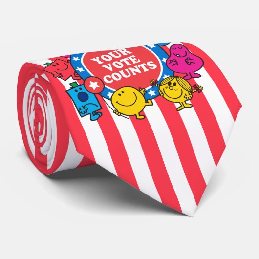 Je stem telt! stropdas (Opgerold)