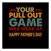 Je stem was zwak en gelukkig. perfect poster (Voorkant)