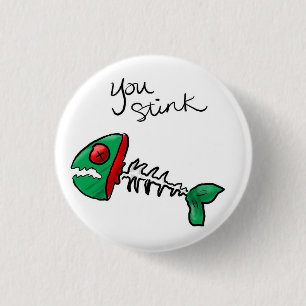 Je stinkt! ronde button 3,2 cm