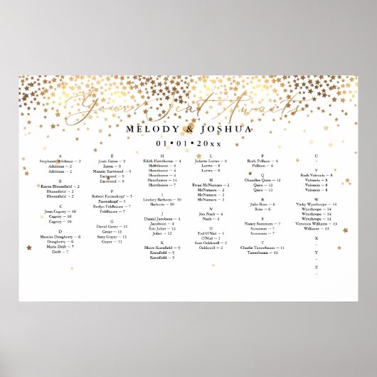 Je stoel wacht, SARS SEING CHART, ALPHA Poster (Voorkant)