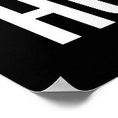 Je stopt of blijft doorgaan - Motivatie succes Poster (Hoek)