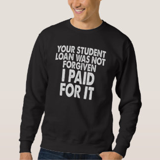 Je studielening is niet kwijtgescholden Ik heb hem Trui