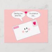 Je stuurt me Post Kaart (Voorkant)