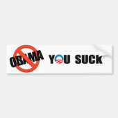 JE SUCK BUMPERSTICKER (Voorkant)