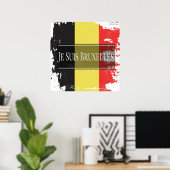 Je suis Bruxelles (wij zijn Brussel) Beaut. Poster (Thuiskantoor)