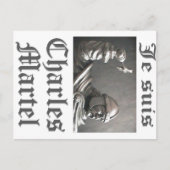 Je Suis Charles Martel (afbeelding) Briefkaart (Voorkant)