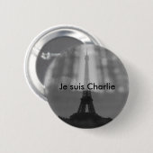 Je Suis Charlie Button (Voorkant /achterkant)