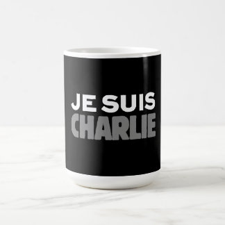 Je Suis Charlie - Ik ben Charlie Black Koffiemok