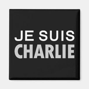 JE SUIS CHARLIE - mensen van nationale eenheid Magneet