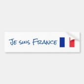 Je suis France Bumpersticker (Voorkant)