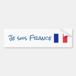 Je suis France Bumpersticker