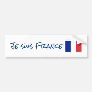Je suis France Bumpersticker