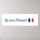 Je suis France Poster (Voorkant)