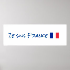 Je suis France Poster