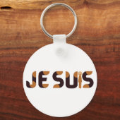 Je Suis - Ik ben Jezus concept Sleutelhanger (Voorkant)