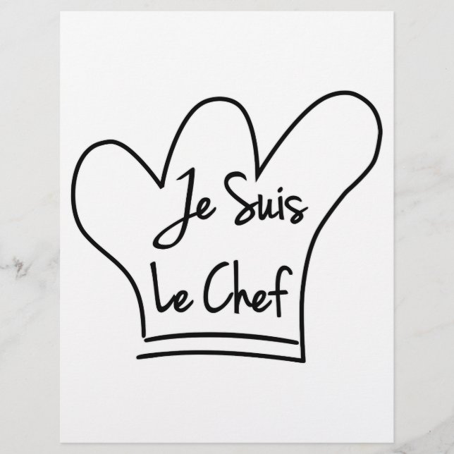 Je Suis Le Chef (Voorkant)