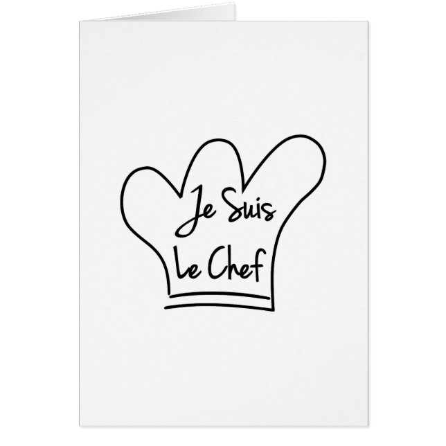 Je Suis Le Chef (Voorkant)